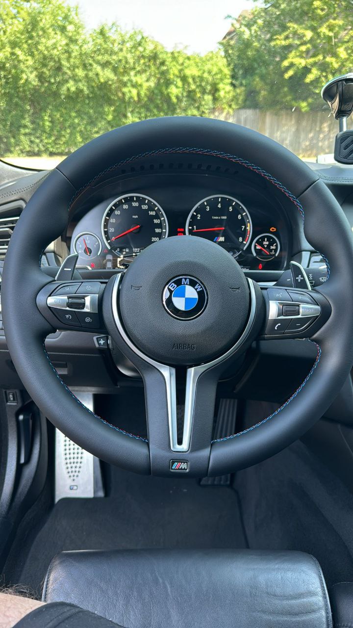 M Sport Steering Wheel For BMW F Series in car