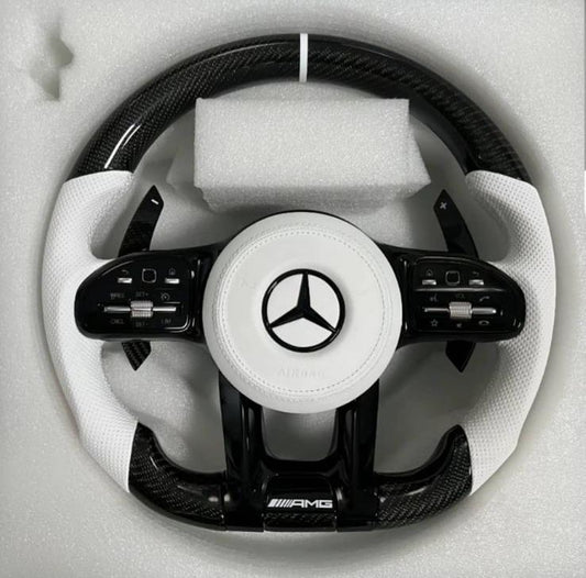 Carbon Fiber Steering Wheel For Mercedes Benz W213,W205 and E Class