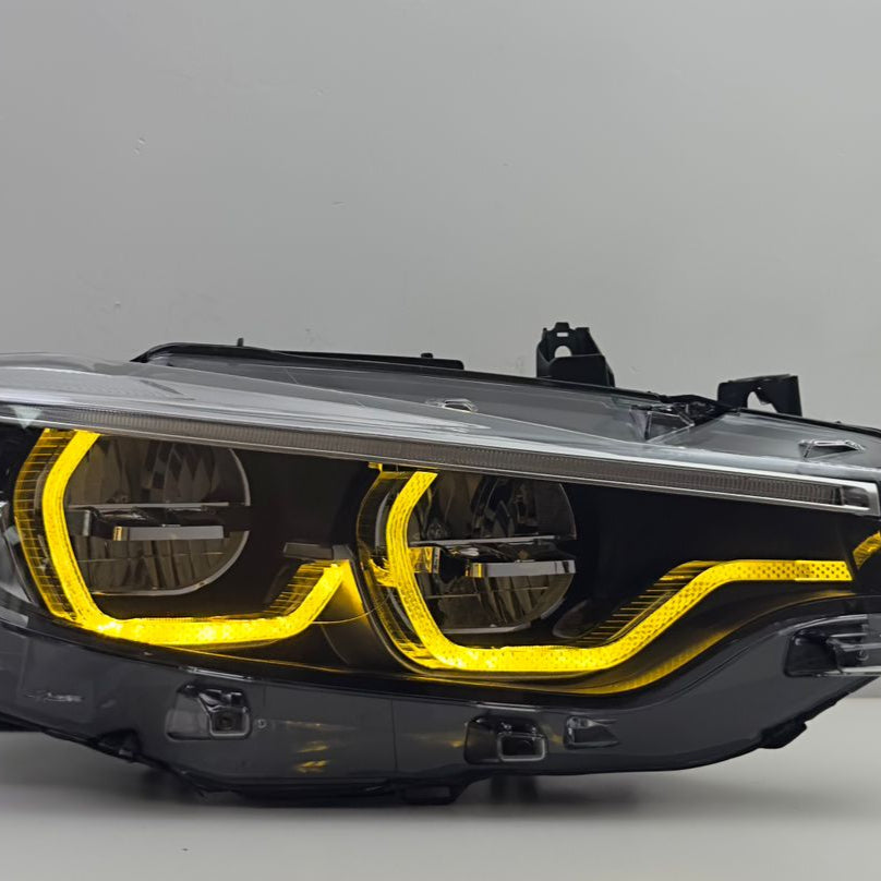 Fari adattivi a LED Angel gialli per BMW F32 F36 M3 M4