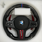 Carbon Fiber Red Paddle Shifters  Steering Wheel For BMW F90  G05 G20 G30 G80 G82  G Series Fit Customized upgrade Steering Wheel