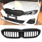 suitable for BMW 20-22 years 3 Series China Grid modification Bright Black Night G20 carbon pattern G28 electroplated star lighted grille