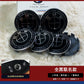 BMW logo 2 series, 3 series, 5 series x1x3x5 modification, thunder full black and white limited co-branded front and rear logos