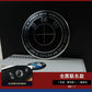 BMW logo 2 series, 3 series, 5 series x1x3x5 modification, thunder full black and white limited co-branded front and rear logos