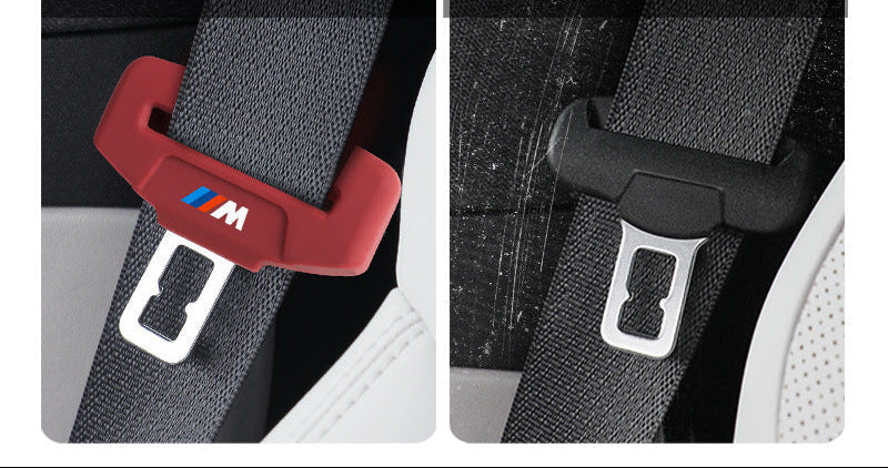 Suitable for BMW seat insert bayonet silicone protective case 3 Series 5 Series 4 Series 2 7 6 Series X1X3X4X5X7 interior