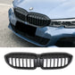 suitable for BMW 20-22 years 3 Series China Grid modification Bright Black Night G20 carbon pattern G28 electroplated star lighted grille