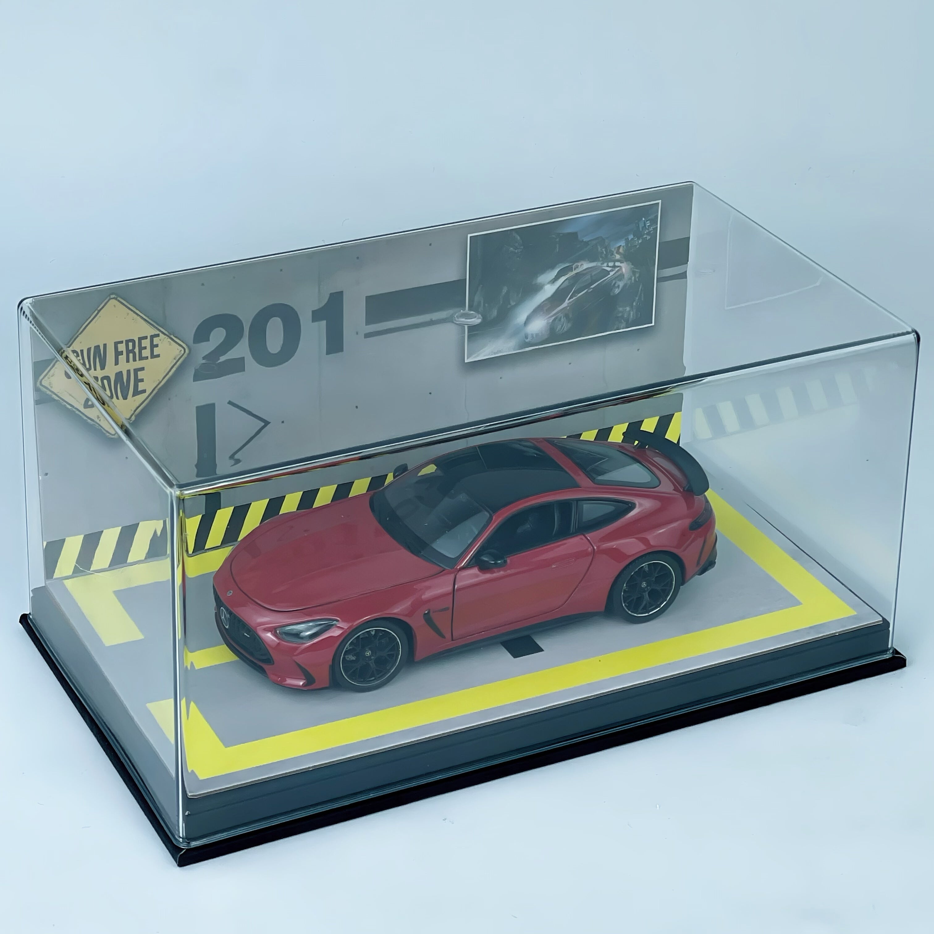 1:24 Mercedes-Benz AMG GT63 Alloy Diecast Model  Custom License Plate Edition