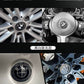 BMW logo 2 series, 3 series, 5 series x1x3x5 modification, thunder full black and white limited co-branded front and rear logos