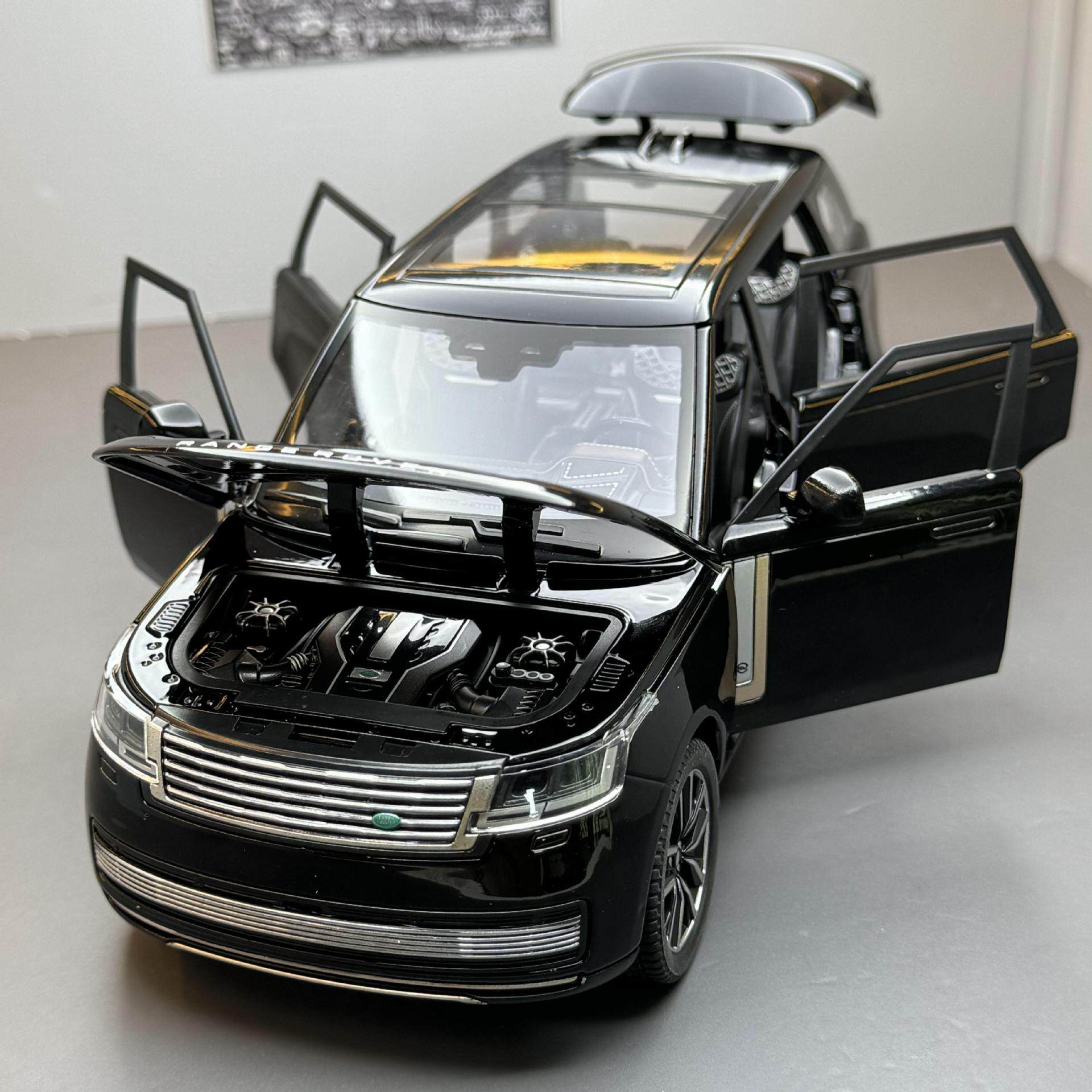 Personalized License Plate 1:24 Range Rover Model Car  Premium Diecast Gift for Car Lovers