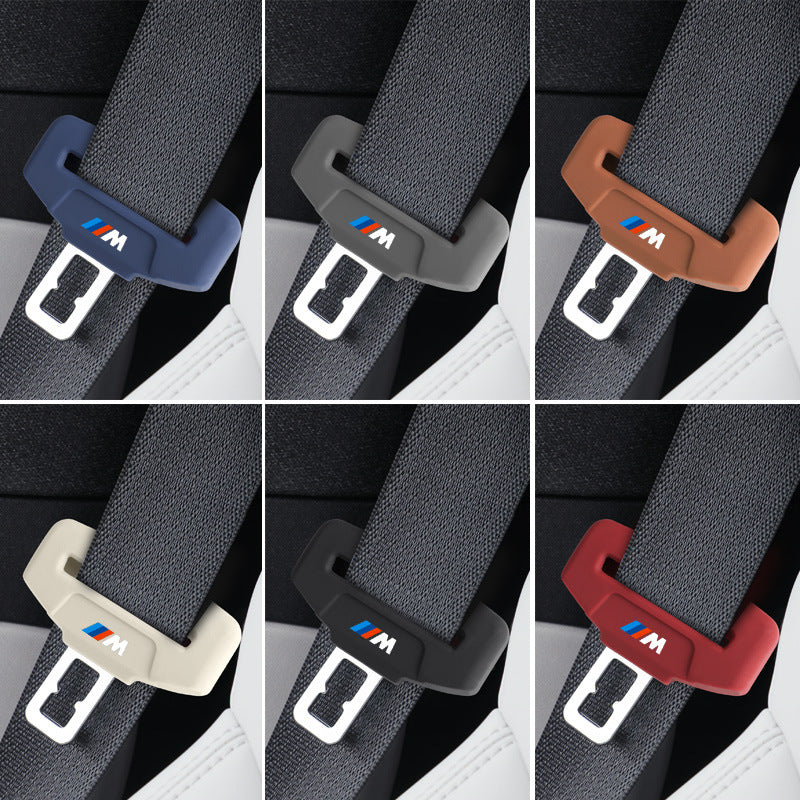 Suitable for BMW seat insert bayonet silicone protective case 3 Series 5 Series 4 Series 2 7 6 Series X1X3X4X5X7 interior