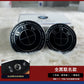 BMW logo 2 series, 3 series, 5 series x1x3x5 modification, thunder full black and white limited co-branded front and rear logos