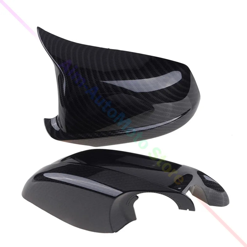 Rhyming Rearview Mirror Cap Side Mirror Cover M Performance Car Accessories Fit For BMW 5 Series F10 F11 F18 Pre-LCI 2010-2013