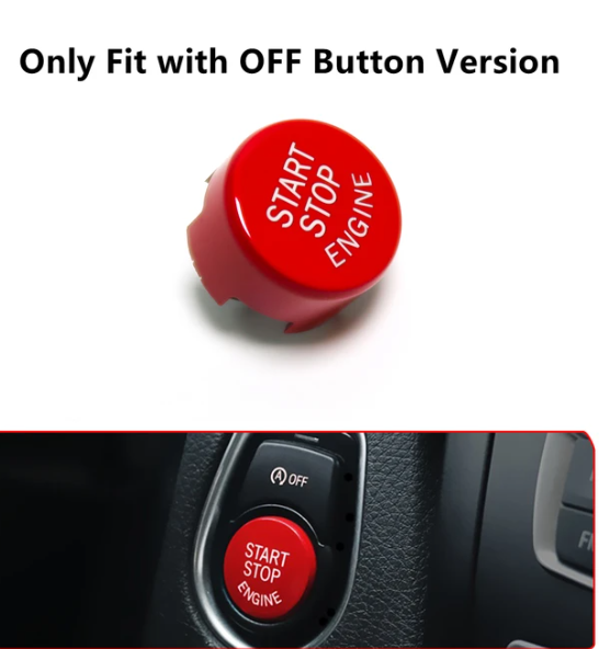 Red Start Stop Button fit for BMW M3 F80 F30 F32 F36 / M4 F82 F83 / M5 F10 / M6 F06 / X5M F15 / X6M F16