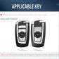 ABS Carbon Fiber Style Car Key Case Cover Shell Fob For Bmw F20 F30 F31 F11 X3 F25 X4 I3 M3 M4 1 3 5 Series Holder Accessories