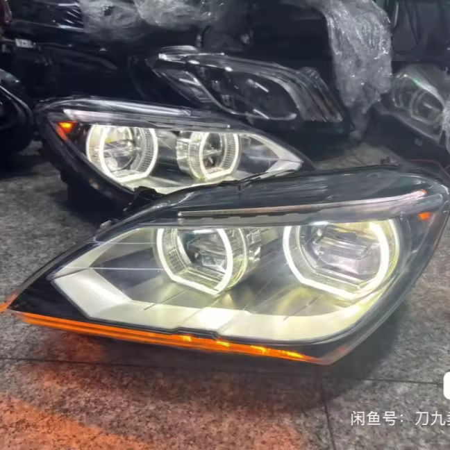 Accessori per auto Faro anteriore per BMW Serie 3 F30 F35 13-15 Gruppo ottico Angel Eye LED modificato Luce di marcia diurna