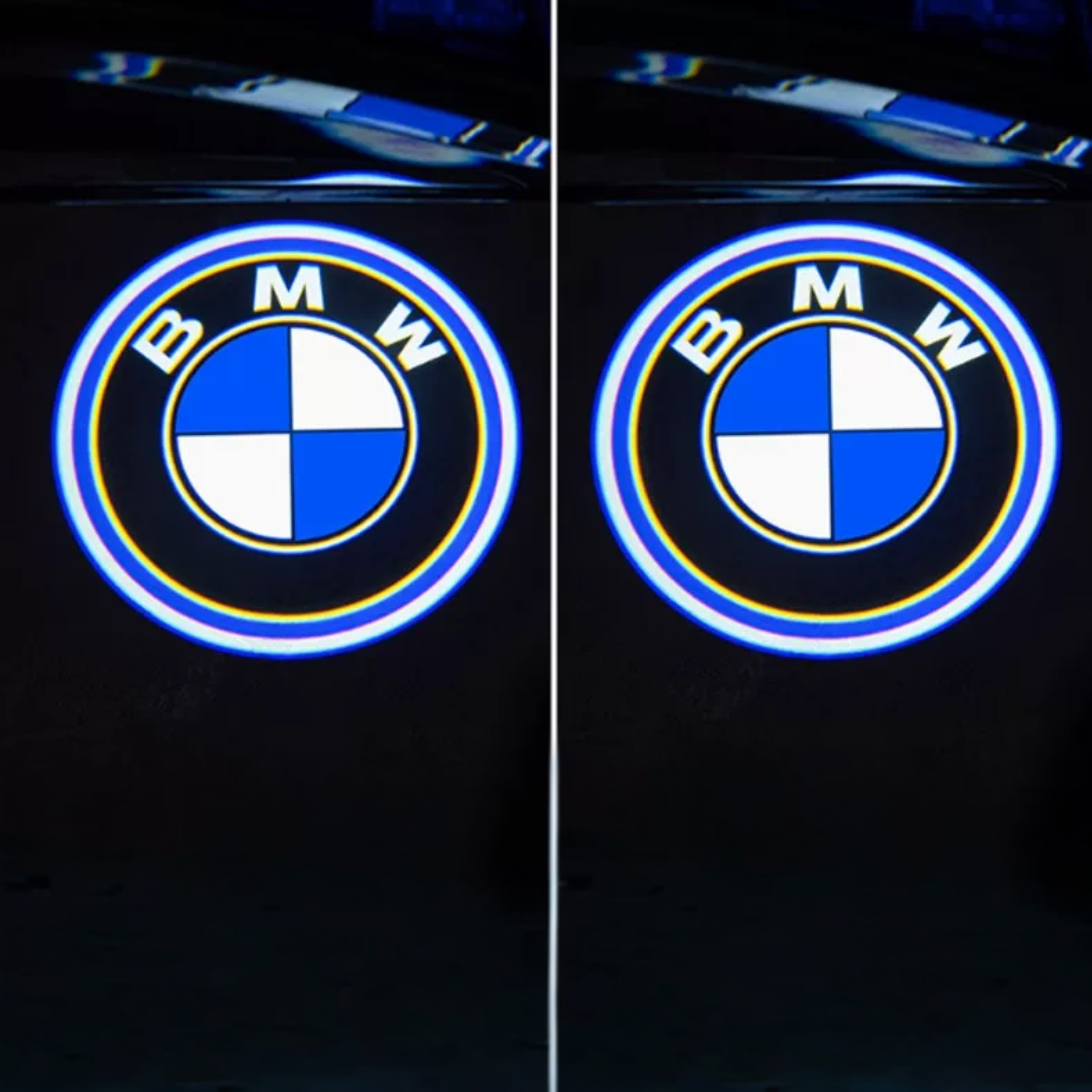 Applicable to BMW welcome lights  door projector lights modified floor decorative lights