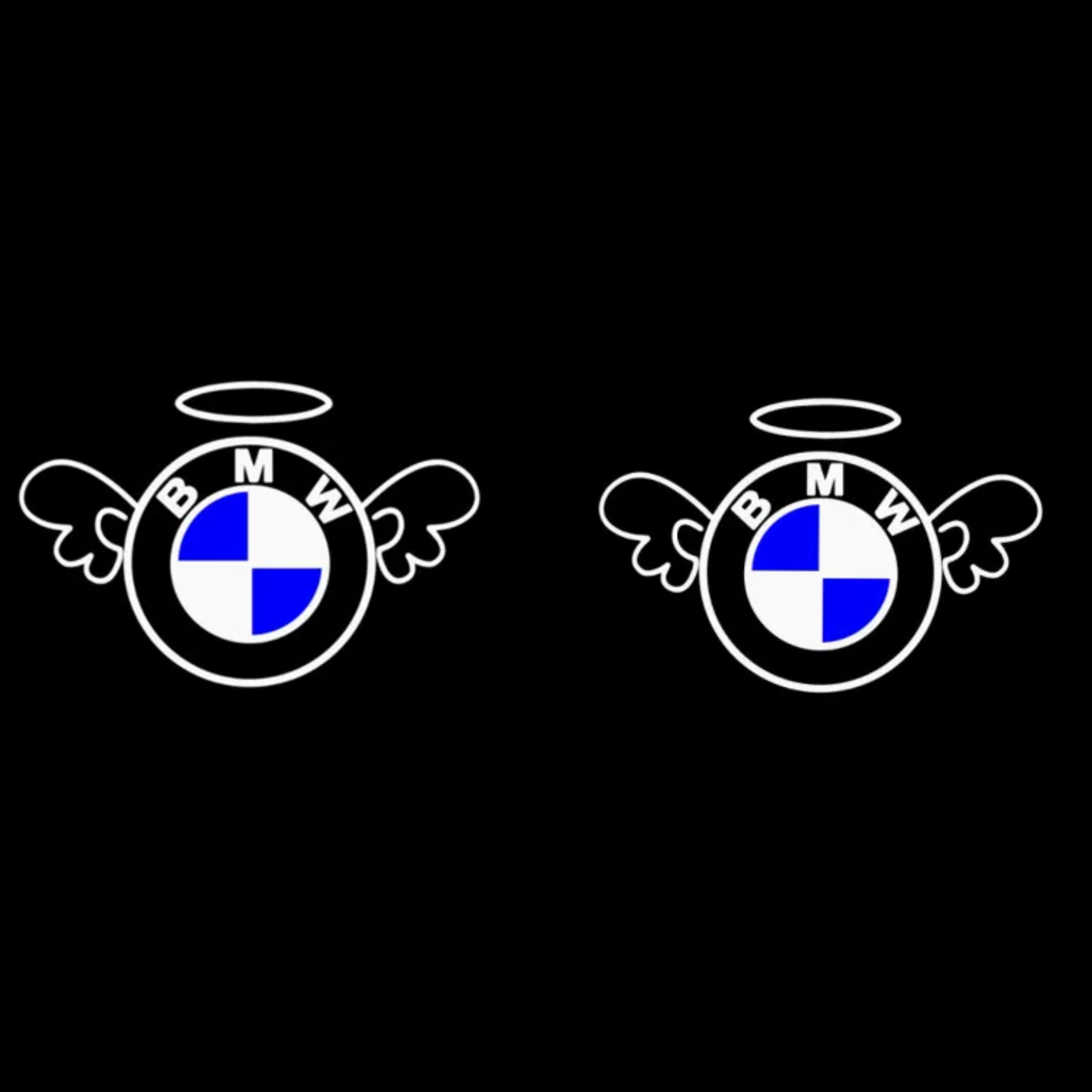 Applicable to BMW welcome lights  door projector lights modified floor decorative lights