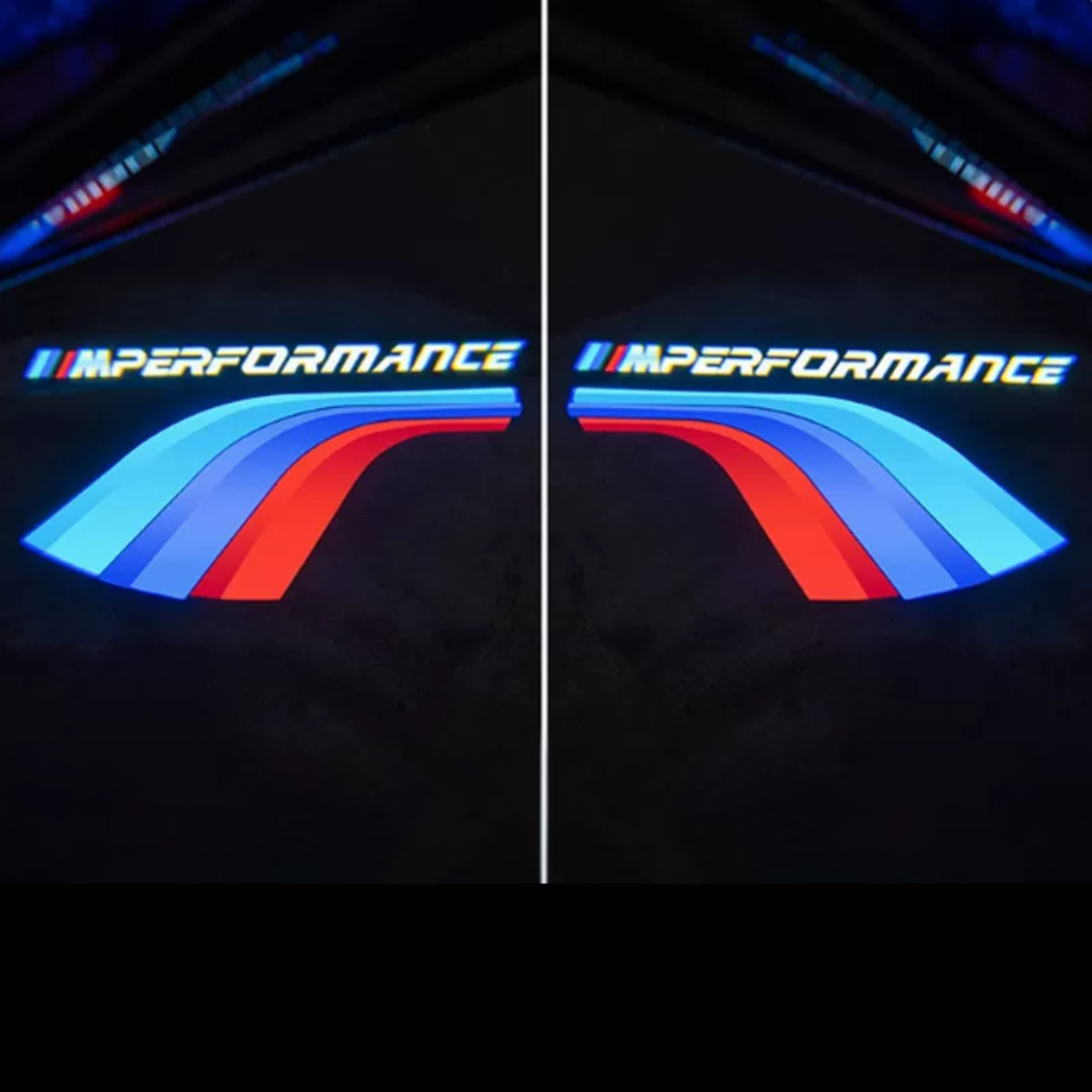 Applicable to BMW welcome lights  door projector lights modified floor decorative lights