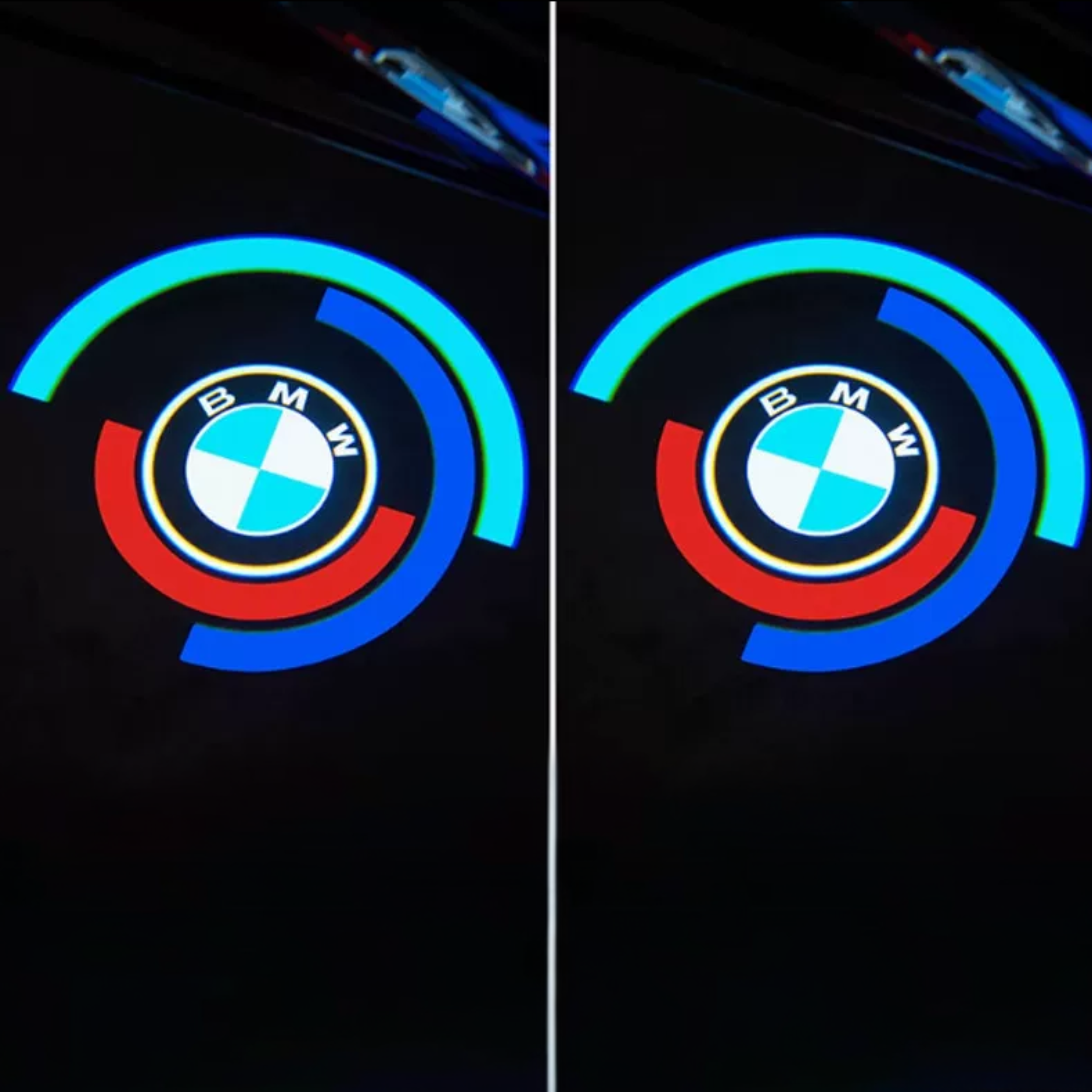 Applicable to BMW welcome lights  door projector lights modified floor decorative lights