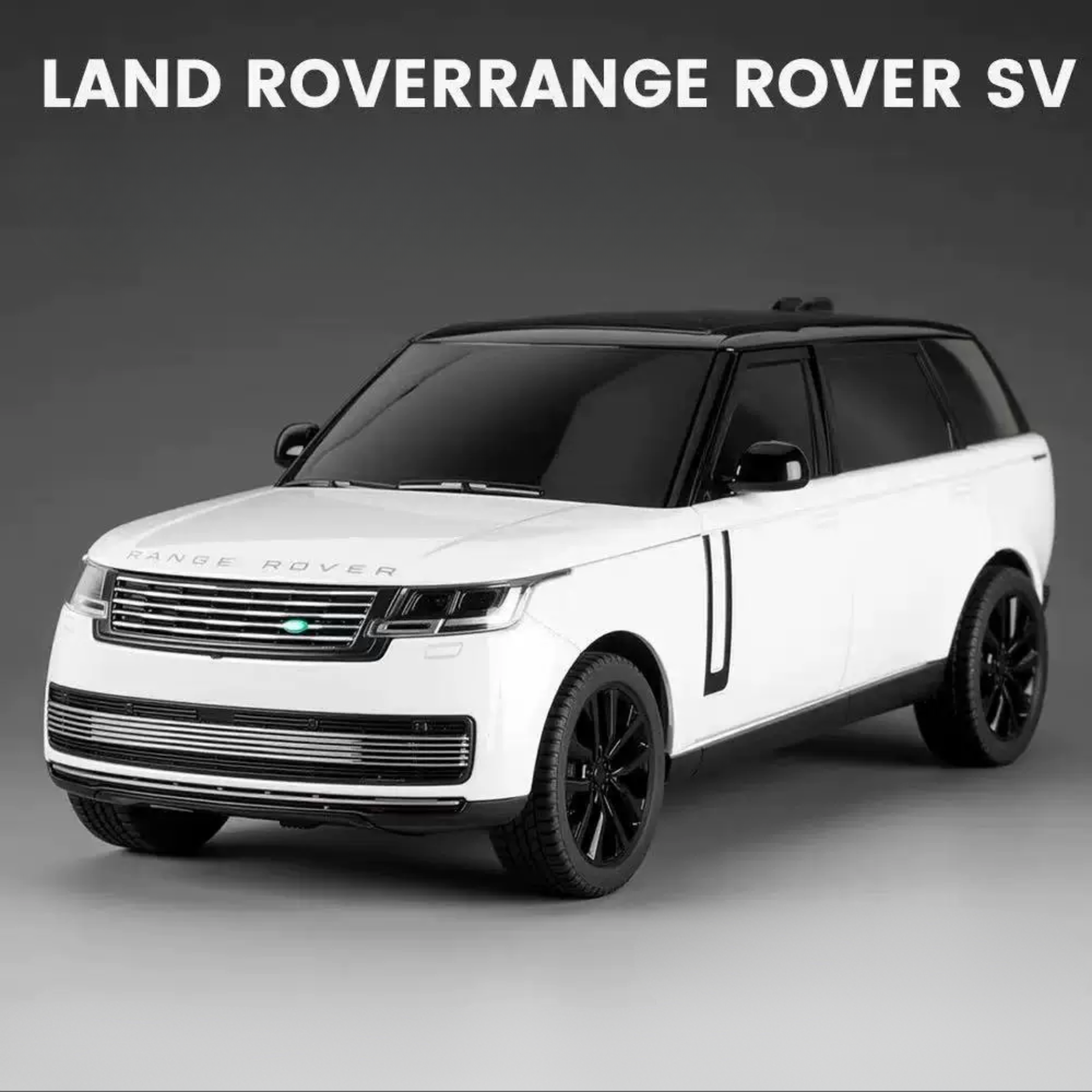 Personalized License Plate 1:24 Range Rover Model Car  Premium Diecast Gift for Car Lovers