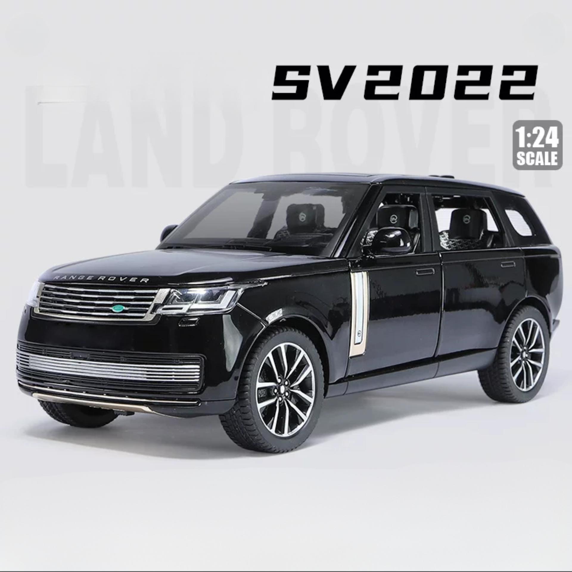 Personalized License Plate 1:24 Range Rover Model Car  Premium Diecast Gift for Car Lovers