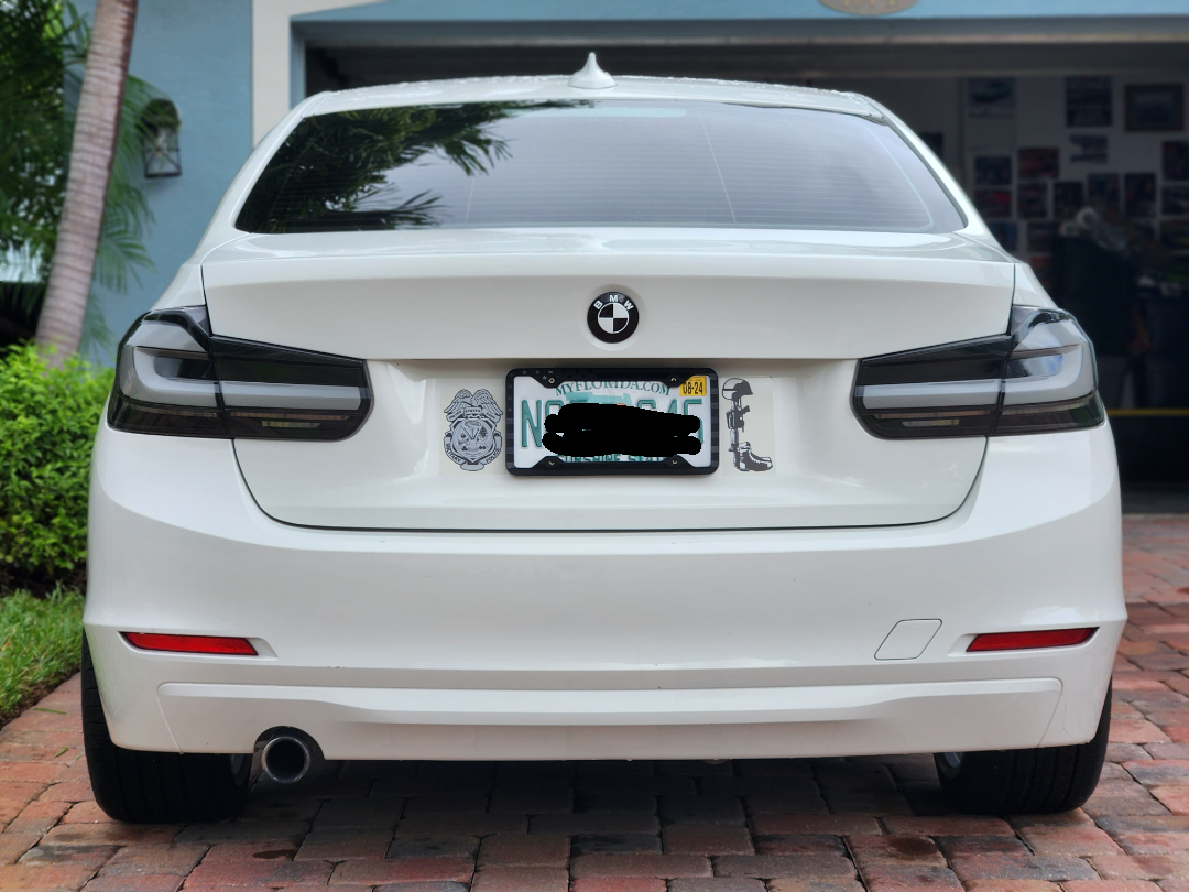 Smoked G30 Style Tail lights For F30