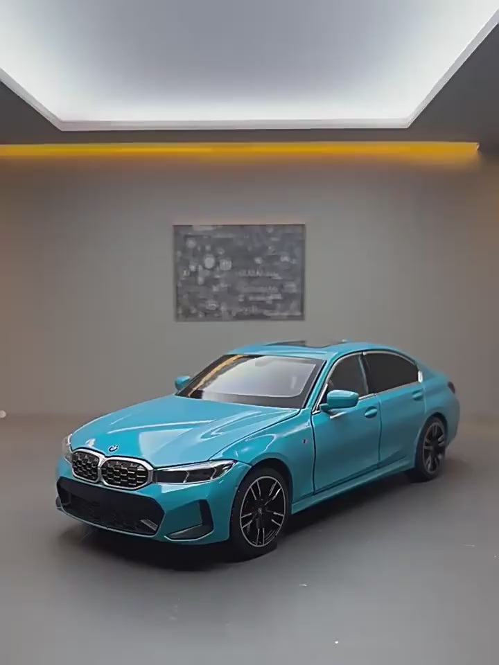 1:24 BMW 3 Series 325Li (G20)Alloy Diecast Model – Custom License Plate Edition