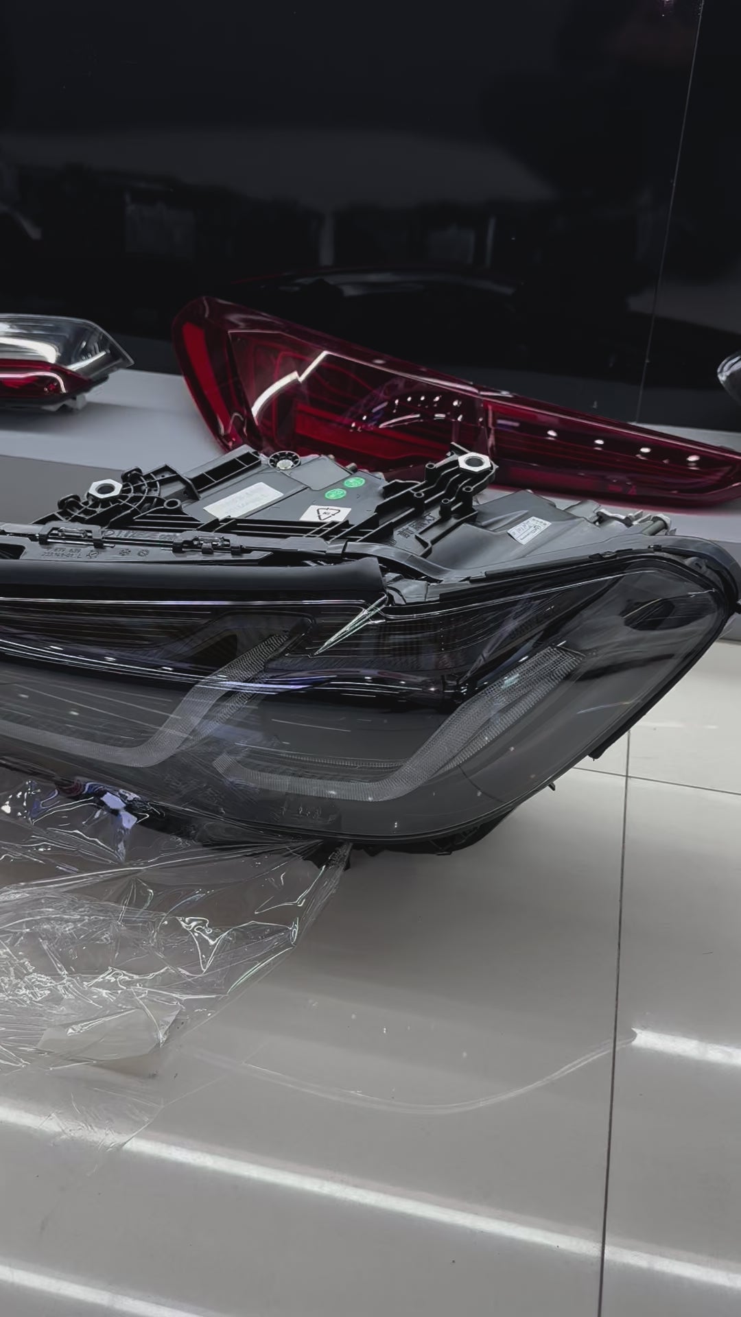 Shadowline Headlights For BMW G30