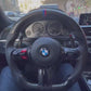 All Black M Performance Steering Wheel For BMW F30,F10,F32,F82,F87,F15,F20,F07,F80,F36 And F Series in car