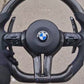 All Black M Performance Steering Wheel For BMW F30,F10,F32,F82,F87,F15,F20,F07,F80,F36 And F Series