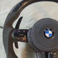 Sides Alcantara  and alcantara Airbag cover Carbon Fiber with Led  Steering Wheel For BMW F87,F10,F30,F20,F80 And F Series
