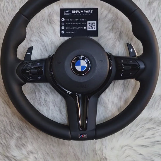 Black M Sport  Steering Wheel For BMW F Series