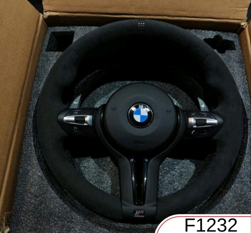 Auto Accessories Fit F Series Alcantara Bmw Steering Wheel