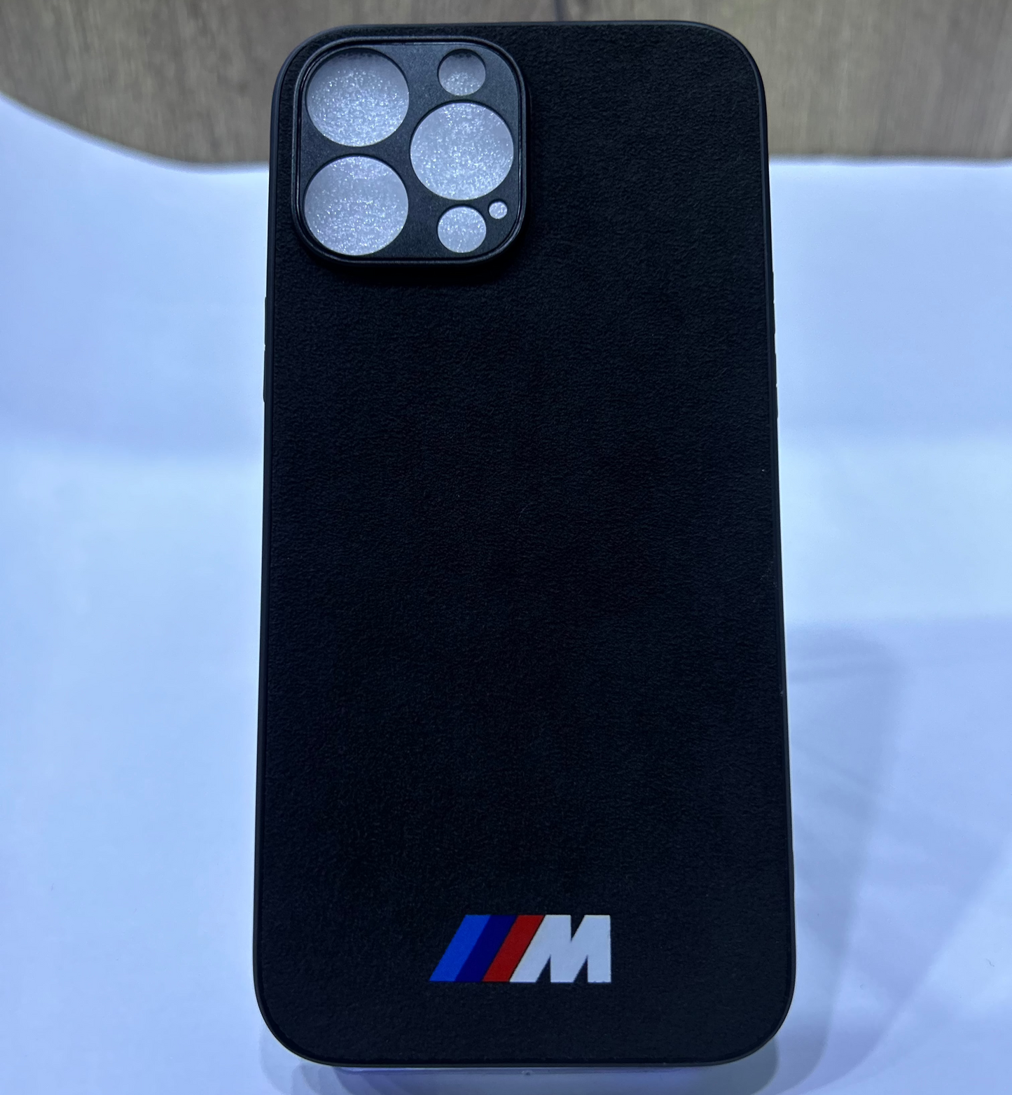 Custodia BMW M Alcantara per modelli iPhone