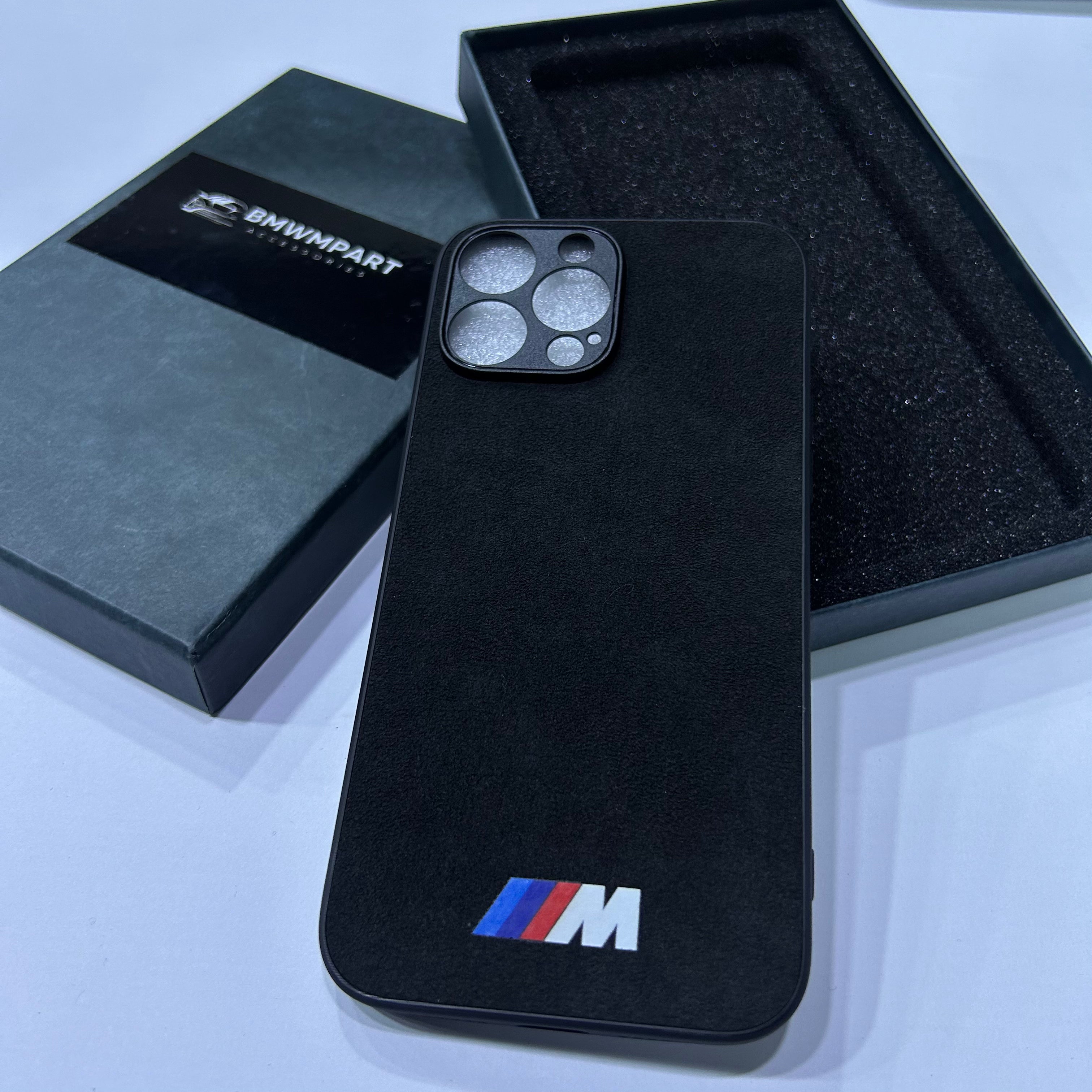 BMW M Alcantara Case For iPhone Models