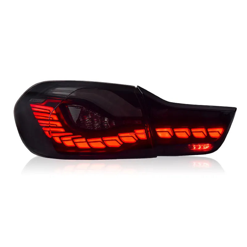 For BMW M4 GTS Taillight 2014-2020 F32 F82 Taillight With Running Dragon Scale Welcome Light