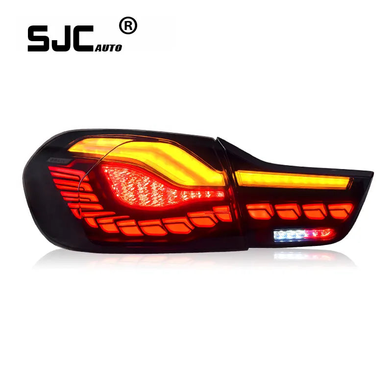 For BMW M4 GTS Taillight 2014-2020 F32 F82 Taillight With Running Dragon Scale Welcome Light