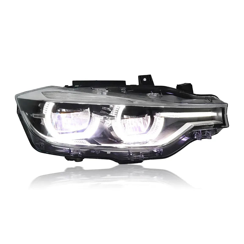 Auto Wholesale for BMW F30  headlight assembly 12-15 F35 modified exciting headlight LED daytime running lights