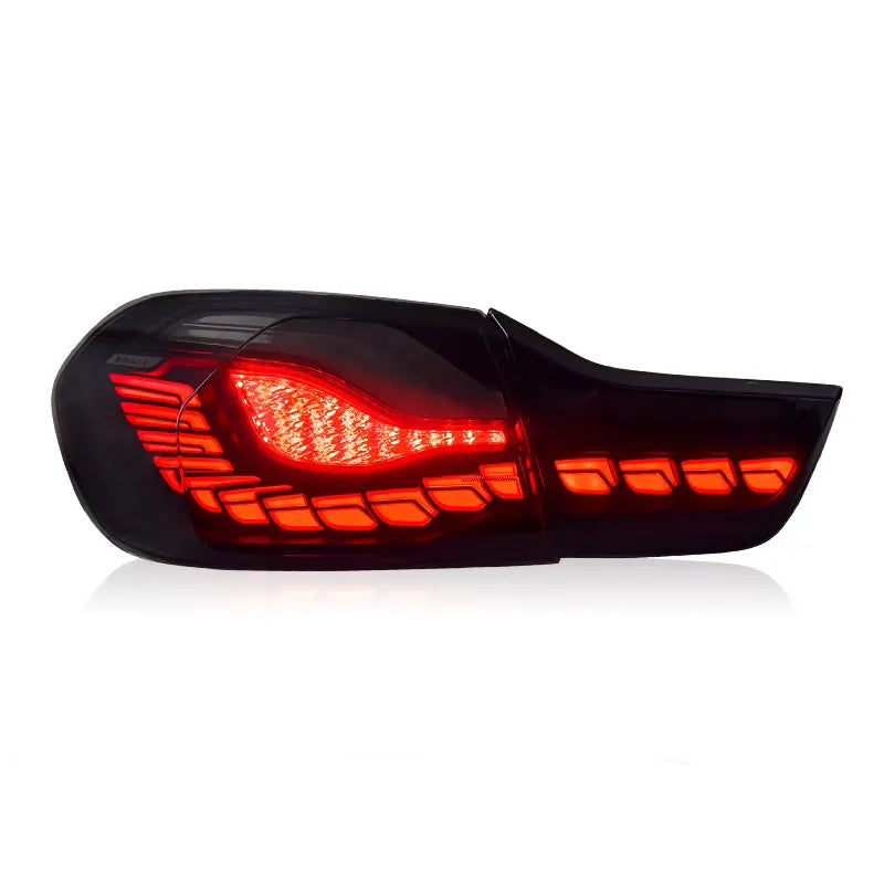 For BMW M4 GTS Taillight 2014-2020 F32 F82 Taillight With Running Dragon Scale Welcome Light